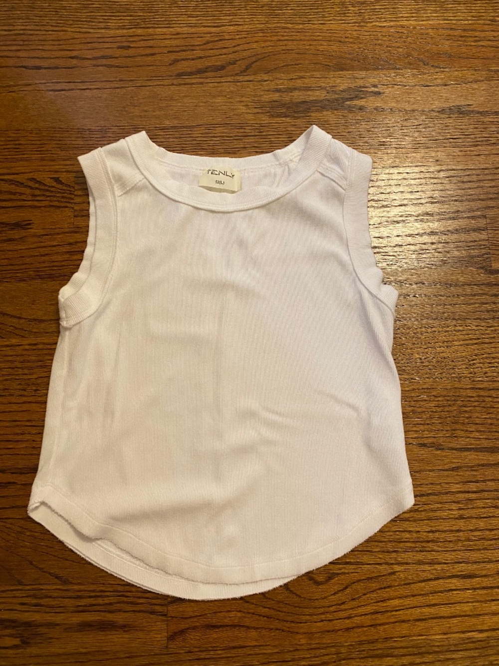 Tenly white tanktop